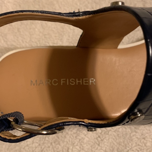 Marc Fisher Sport Wedges - Gordy, Dark Blue, 9 - Picture 15 of 16